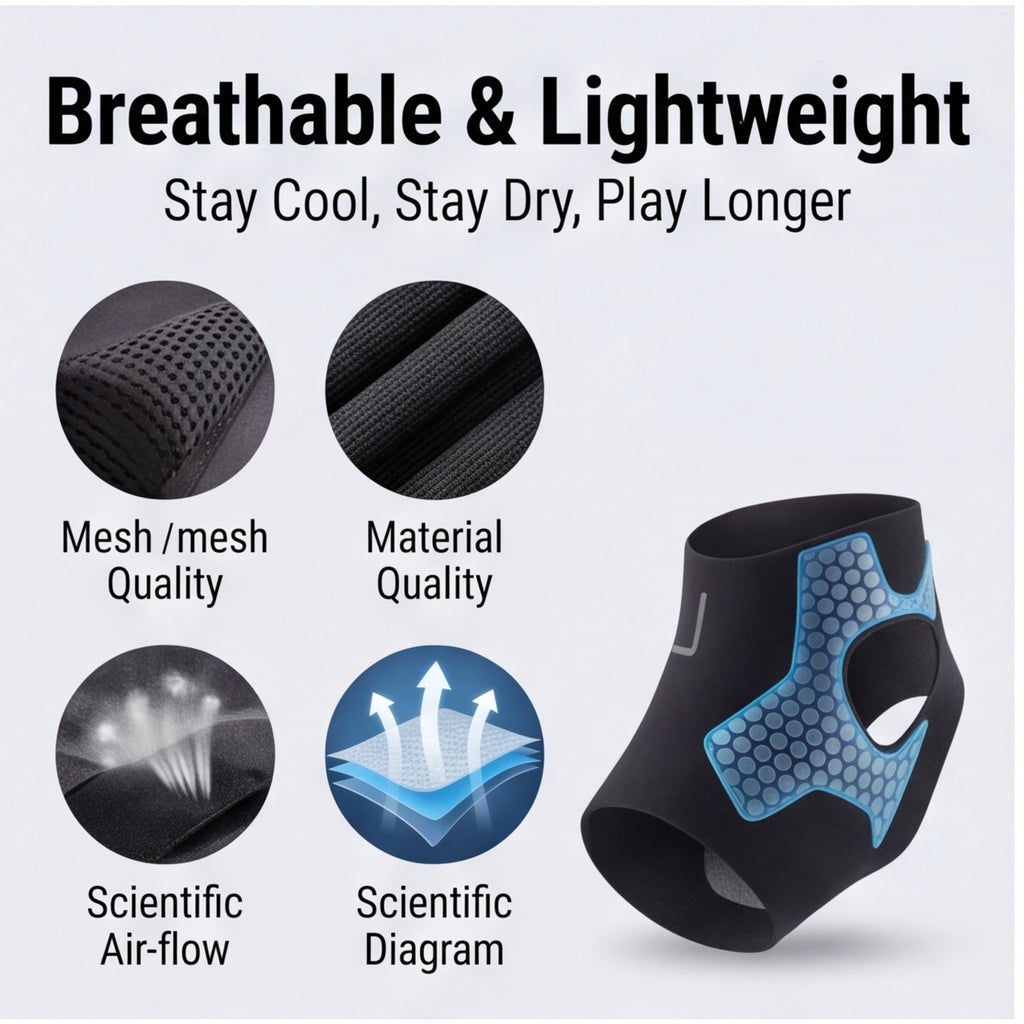 Heel support ankle brace