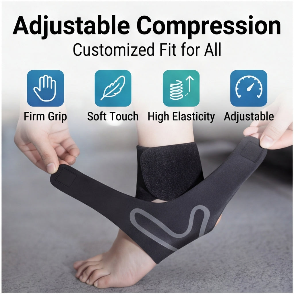 Compression ankle socks
