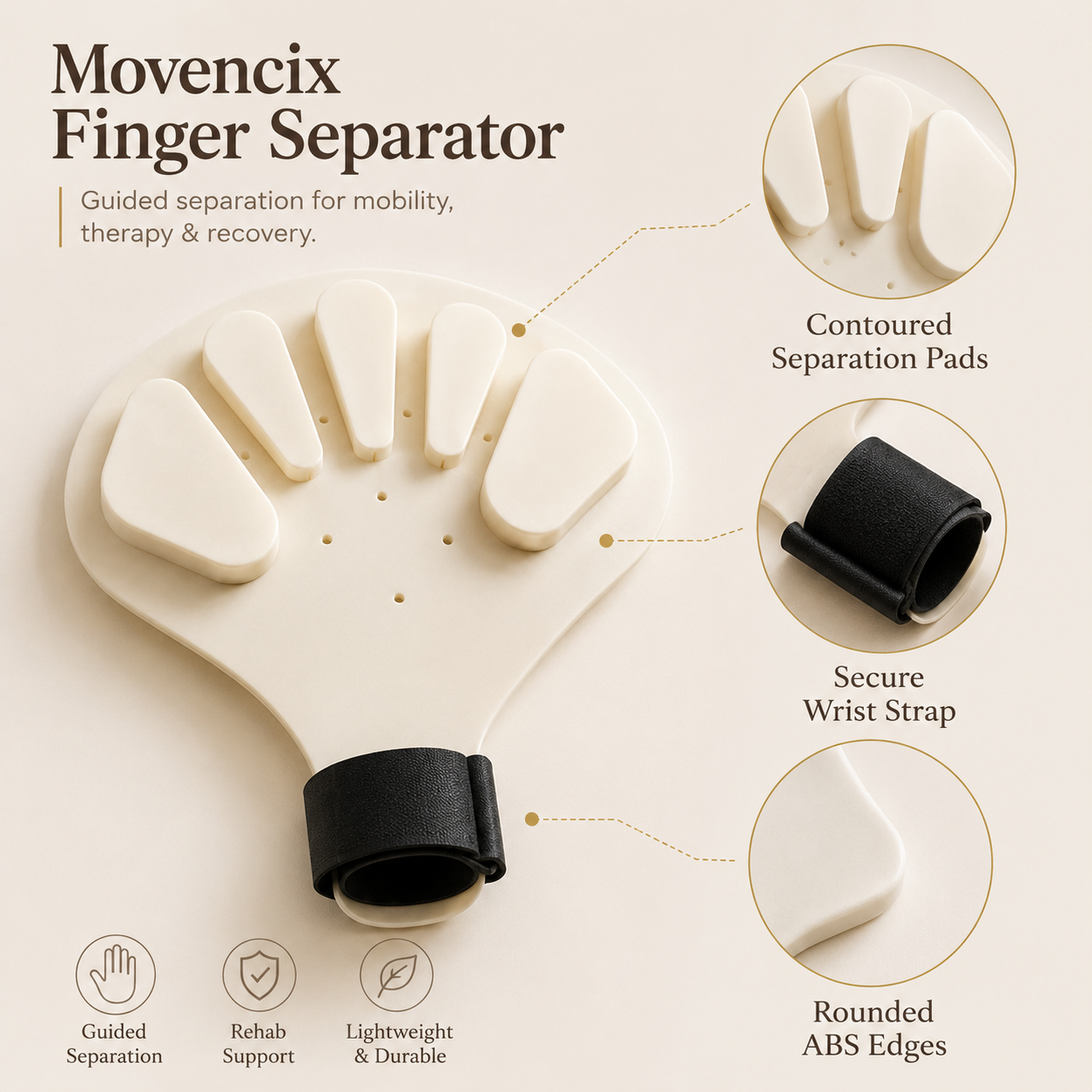 Movencix Finger Separation Training Board