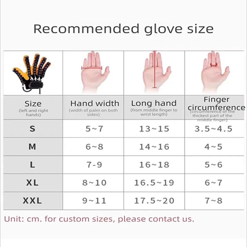 Smart recovery gloves
