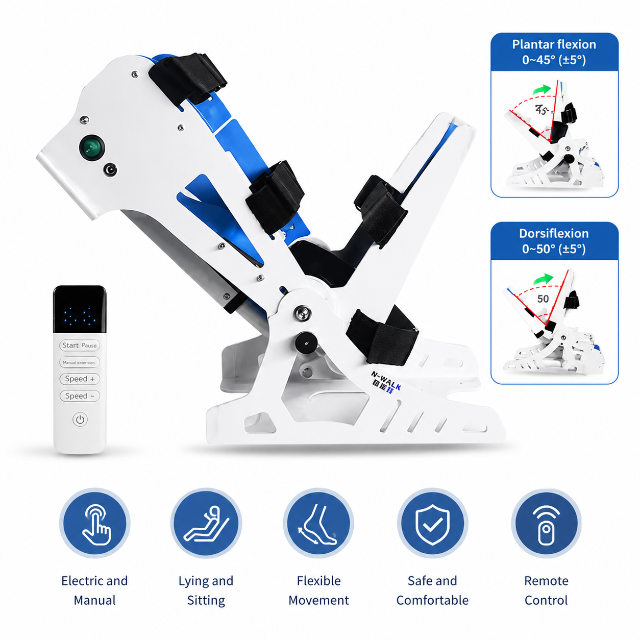Smart Electric Ankle Rehabilitation Trainer