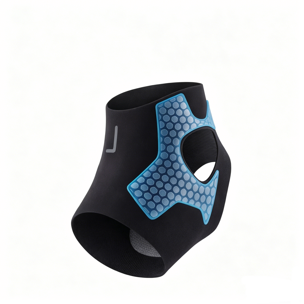 Heel support ankle brace